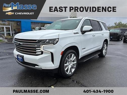 Summit White 2023 Chevrolet Tahoe High Country