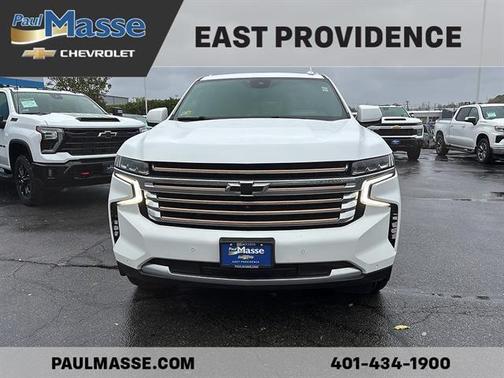 Summit White 2023 Chevrolet Tahoe High Country