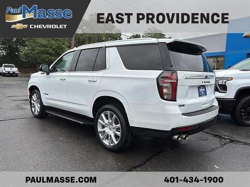 Summit White 2023 Chevrolet Tahoe High Country