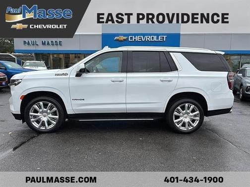 Summit White 2023 Chevrolet Tahoe High Country