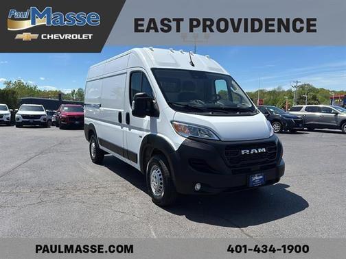 Bright White 2025 RAM ProMaster 2500 High Roof
