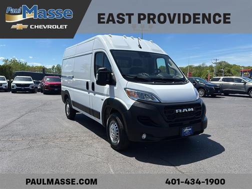 Bright White 2025 RAM ProMaster 2500 High Roof