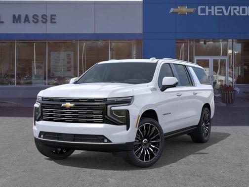 Polar White 2026 Chevrolet Suburban High Country