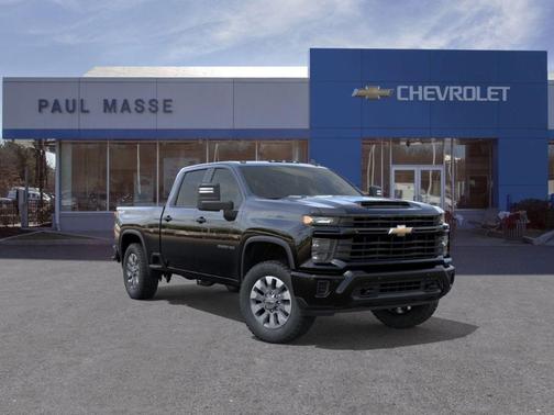 Black 2026 Chevrolet Silverado 2500 Custom