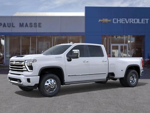 Polar White 2026 Chevrolet Silverado 3500 High Country