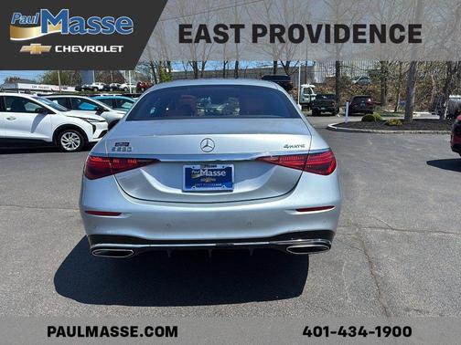 Cirrus Silver Metallic 2021 Mercedes-Benz S-Class S 580 4MATIC