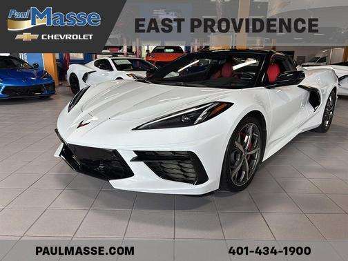 Arctic White 2021 Chevrolet Corvette Stingray w/2LT