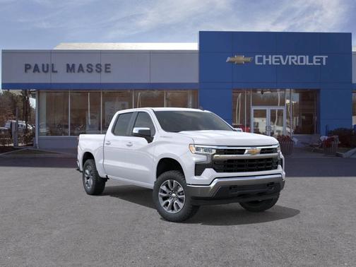 Summit White 2026 Chevrolet Silverado 1500 LT