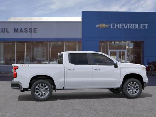 Summit White 2026 Chevrolet Silverado 1500 LT