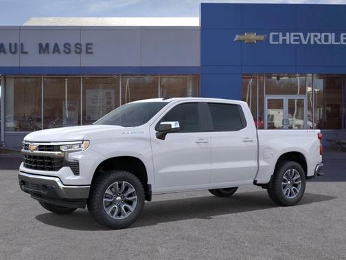 Summit White 2026 Chevrolet Silverado 1500 LT