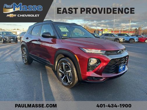 Crimson Metallic 2023 Chevrolet Trailblazer RS