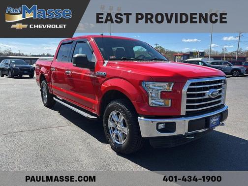 Red 2016 Ford F-150 XLT