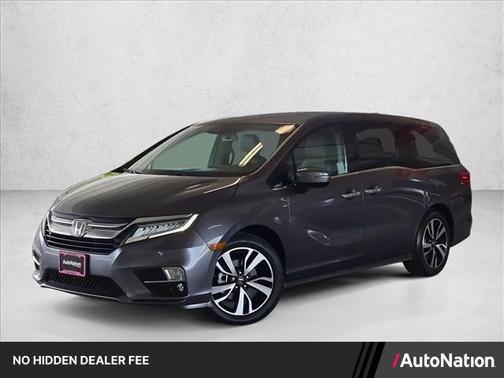 Modern Steel Metallic 2018 Honda Odyssey Elite