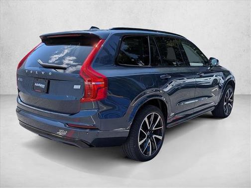 Denim Blue Metallic 2023 Volvo XC90 Recharge Plug-In Hybrid T8 Plus Dark Theme 7-Seater
