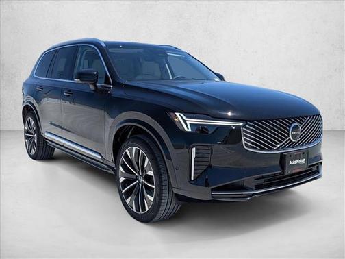 Onyx Black Metallic 2026 Volvo XC90 Plug-In Hybrid Ultra, T8 AWD, Electric/Gasoline, Bright, 7 Seats