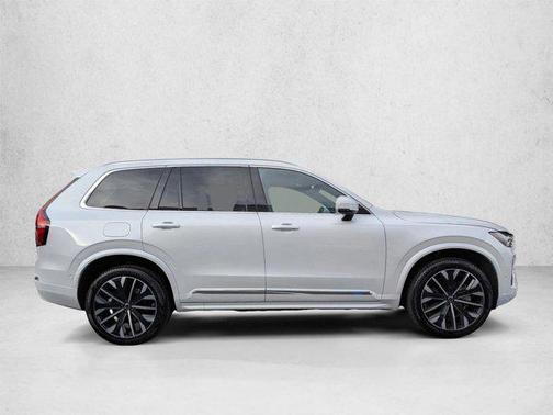 Crystal White Pearl 2026 Volvo XC90 Plus, B6 AWD Gas (mild hybrid), Gasoline, Bright, 7 Seats
