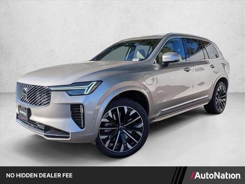 Bright Dusk Metallic 2026 Volvo XC90 Plug-In Hybrid Plus, T8 AWD, Electric/Gasoline, Bright, 7 Seats