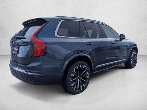 Denim Blue Metallic 2026 Volvo XC90 Ultra, B6 AWD Gas (mild hybrid), Gasoline, Bright, 7 Seats