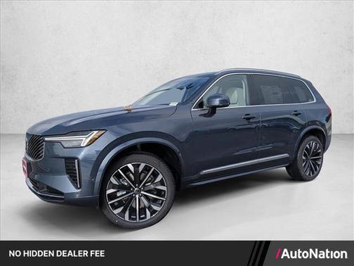 Denim Blue Metallic 2026 Volvo XC90 Ultra, B6 AWD Gas (mild hybrid), Gasoline, Bright, 7 Seats