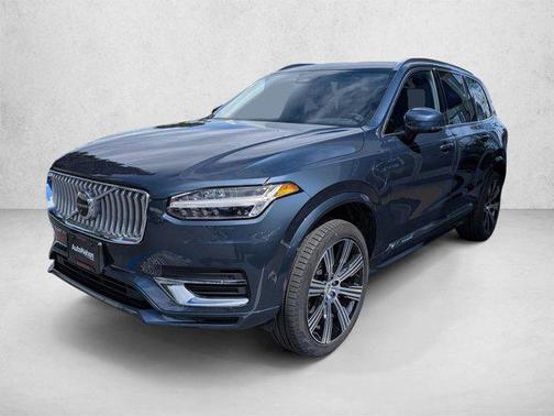 Denim Blue Metallic 2023 Volvo XC90 Recharge Plug-In Hybrid T8 Plus 6-Seater