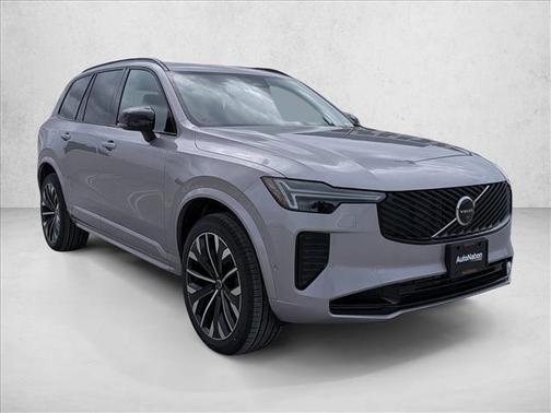 Aurora Silver 2026 Volvo XC90 Plug-In Hybrid Ultra Dark Theme, T8 AWD, Electric/Gasoline, 6 Seats