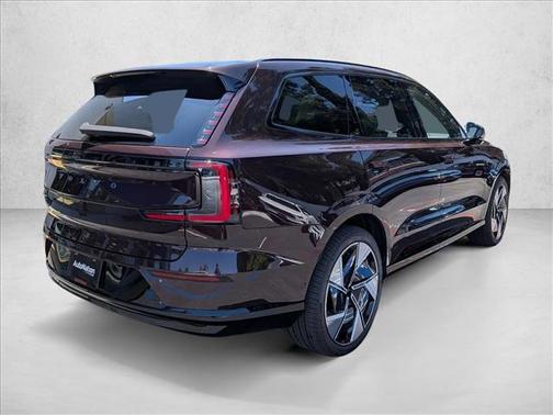 Mulberry Metallic 2026 Volvo EX90 Ultra, Twin Motor, Fully electric, 6 Seats