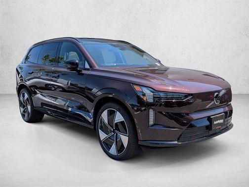 Mulberry Metallic 2026 Volvo EX90 Ultra, Twin Motor, Fully electric, 6 Seats