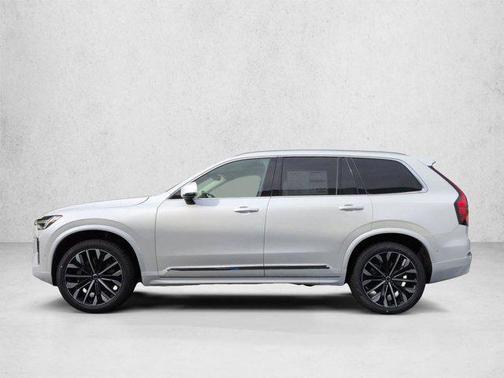 Crystal White Pearl 2026 Volvo XC90 Plus, B6 AWD Gas (mild hybrid), Gasoline, Bright, 7 Seats