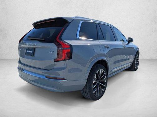 Vapour Grey Metallic 2026 Volvo XC90 Plus, B6 AWD Gas (mild hybrid), Gasoline, Bright, 7 Seats