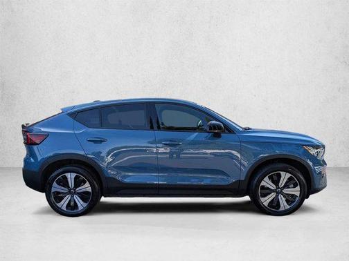 Fjord Blue Metallic 2023 Volvo C40 Recharge Pure Electric Twin Plus