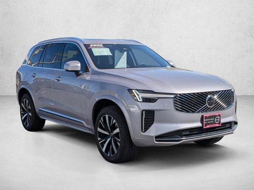 Aurora Silver 2026 Volvo XC90 Core, B6 AWD Gas (mild hybrid), Gasoline, Bright, 7 Seats