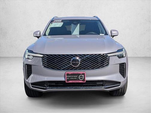 Aurora Silver 2026 Volvo XC90 Core, B6 AWD Gas (mild hybrid), Gasoline, Bright, 7 Seats