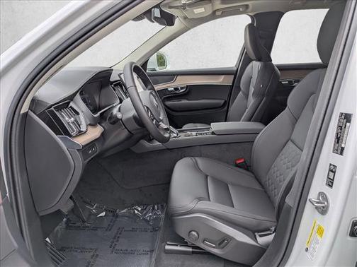 Crystal White Pearl 2026 Volvo XC90 Plug-In Hybrid Plus, T8 AWD, Electric/Gasoline, Bright, 6 Seats
