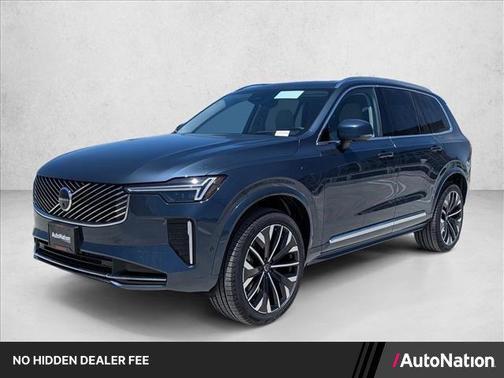 Denim Blue Metallic 2026 Volvo XC90 Plug-In Hybrid Ultra, T8 AWD, Electric/Gasoline, Bright, 7 Seats