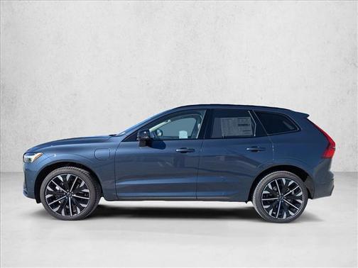 Denim Blue Metallic 2026 Volvo XC60 Plug-In Hybrid Ultra, T8 AWD Electric/Gasoline, Dark
