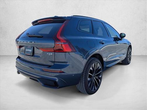 Denim Blue Metallic 2026 Volvo XC60 Plug-In Hybrid Ultra, T8 AWD Electric/Gasoline, Dark
