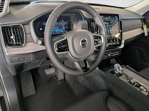 Onyx Black Metallic 2026 Volvo XC90 Plug-In Hybrid Ultra, T8 AWD, Electric/Gasoline, Bright, 6 Seats