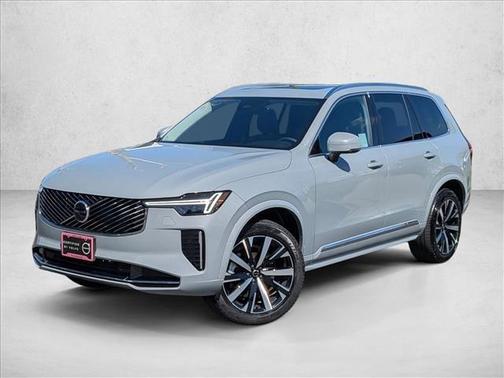 Vapour Grey Metallic 2026 Volvo XC90 Core, B5 AWD Gas (mild hybrid), Gasoline, Bright, 7 Seats