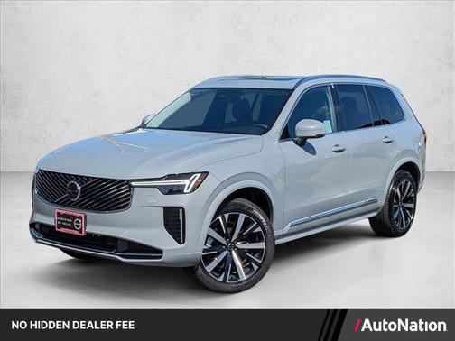 Vapour Grey Metallic 2026 Volvo XC90 Core, B5 AWD Gas (mild hybrid), Gasoline, Bright, 7 Seats