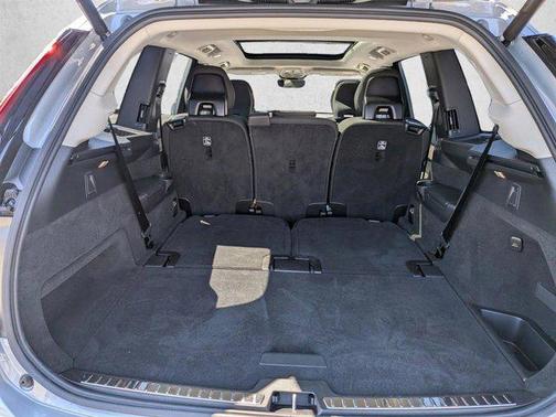 Vapour Grey Metallic 2026 Volvo XC90 Core, B5 AWD Gas (mild hybrid), Gasoline, Bright, 7 Seats