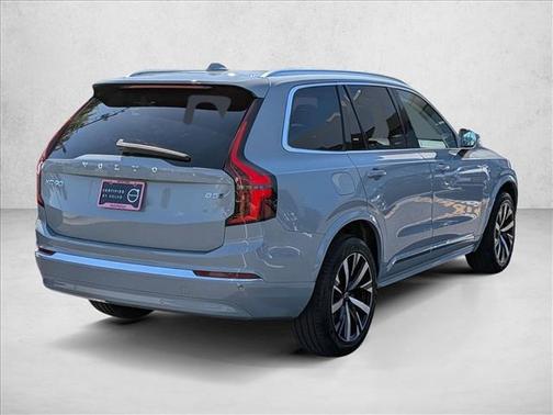 Vapour Grey Metallic 2026 Volvo XC90 Core, B5 AWD Gas (mild hybrid), Gasoline, Bright, 7 Seats