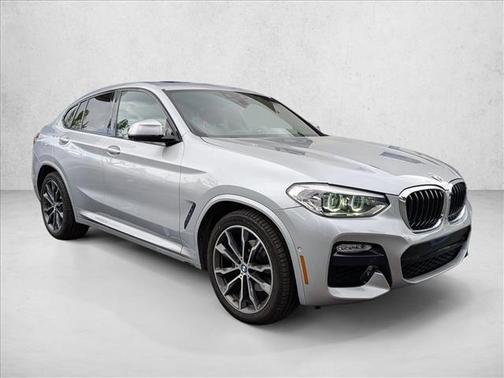 Glacier Silver Metallic 2019 BMW X4 xDrive30i