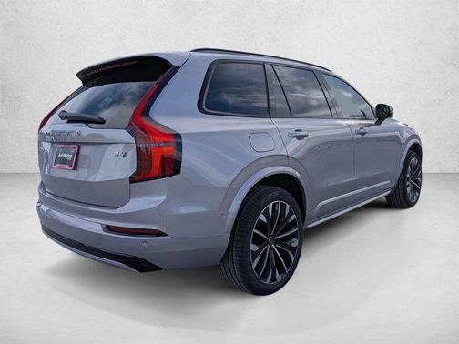 Aurora Silver 2026 Volvo XC90 Ultra Dark Theme, B6 AWD Gas (mild hybrid), Gasoline, 7 Seats