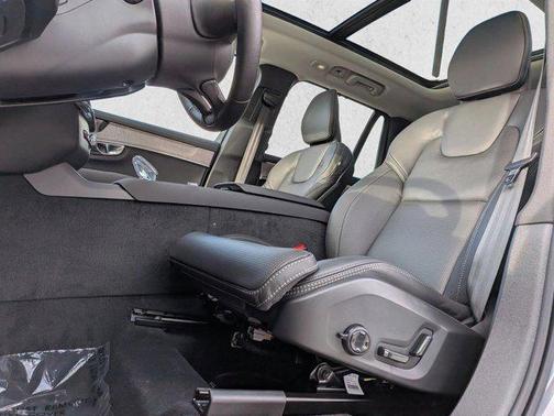 Aurora Silver 2026 Volvo XC90 Ultra Dark Theme, B6 AWD Gas (mild hybrid), Gasoline, 7 Seats