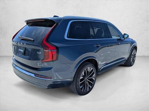 Denim Blue Metallic 2026 Volvo XC90 Plug-In Hybrid Plus, T8 AWD, Electric/Gasoline, Bright, 6 Seats