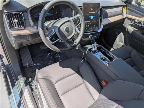 Denim Blue Metallic 2026 Volvo XC90 Plug-In Hybrid Plus, T8 AWD, Electric/Gasoline, Bright, 6 Seats