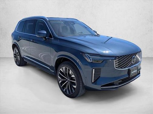 Denim Blue Metallic 2026 Volvo XC90 Plug-In Hybrid Plus, T8 AWD, Electric/Gasoline, Bright, 6 Seats