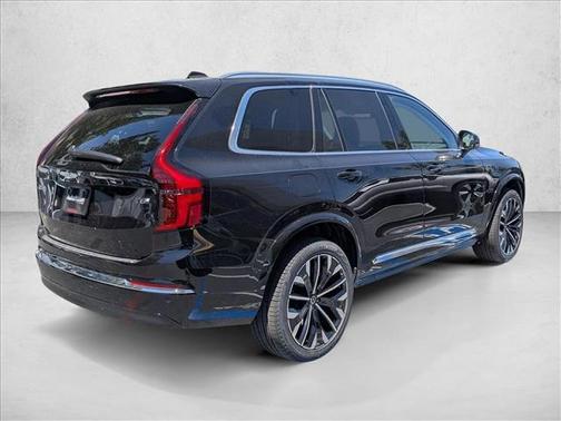 Onyx Black Metallic 2026 Volvo XC90 Plug-In Hybrid Plus, T8 AWD, Electric/Gasoline, Bright, 7 Seats