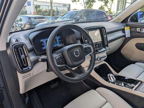Denim Blue 2026 Volvo XC40 Ultra, B5 AWD Gas (mild hybrid), Dark