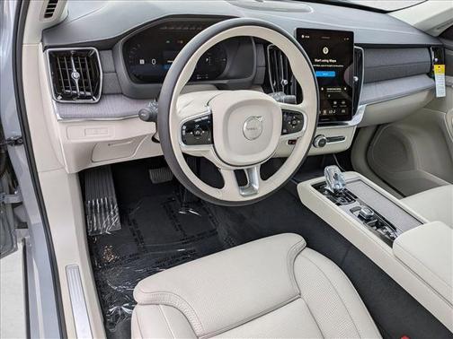 Vapour Grey Metallic 2026 Volvo XC90 Plug-In Hybrid Ultra, T8 AWD, Electric/Gasoline, Bright, 7 Seats
